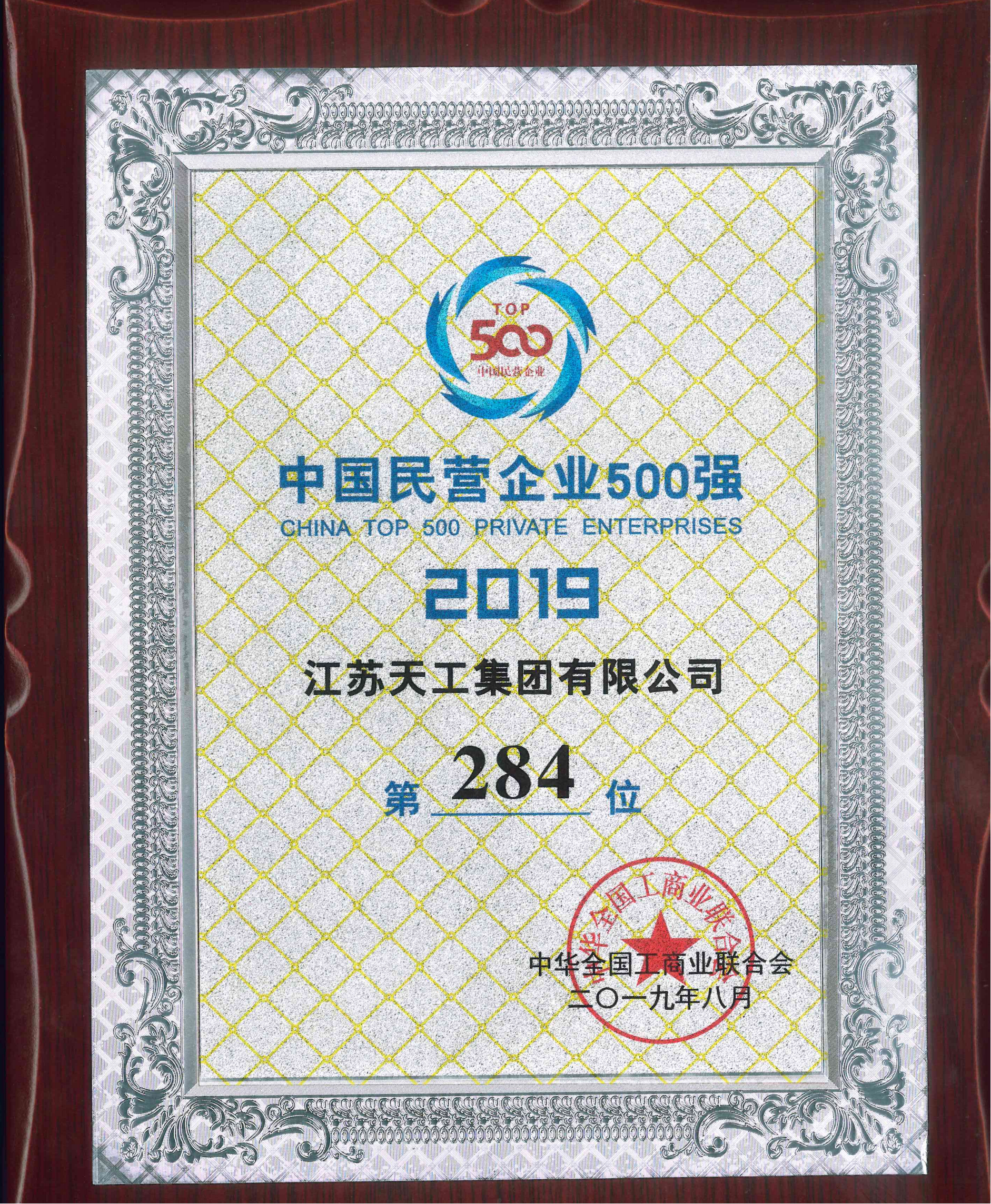 中國民營企業(yè)500強(qiáng)